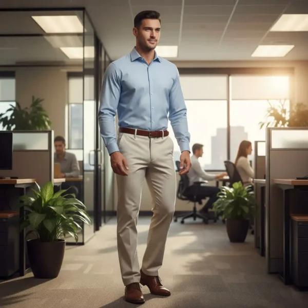 מכנס 100% כותנה Classic  דגם 661