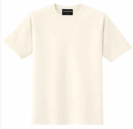 חולצה טריקו 100% כותנה אוברסייז 250 גרם